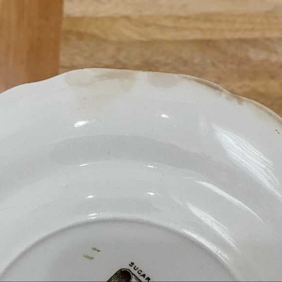 6pcs Vintage Johnson Bros Friendly Village Sugar Maples 6" Bread & Butter Plate - Picture 9 of 12